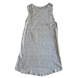 Athleta Shiva Shimmer Long Tank in Oatmeal